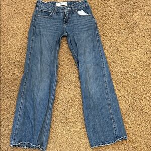 Hollister Women's Straight Leg Blue Jeans